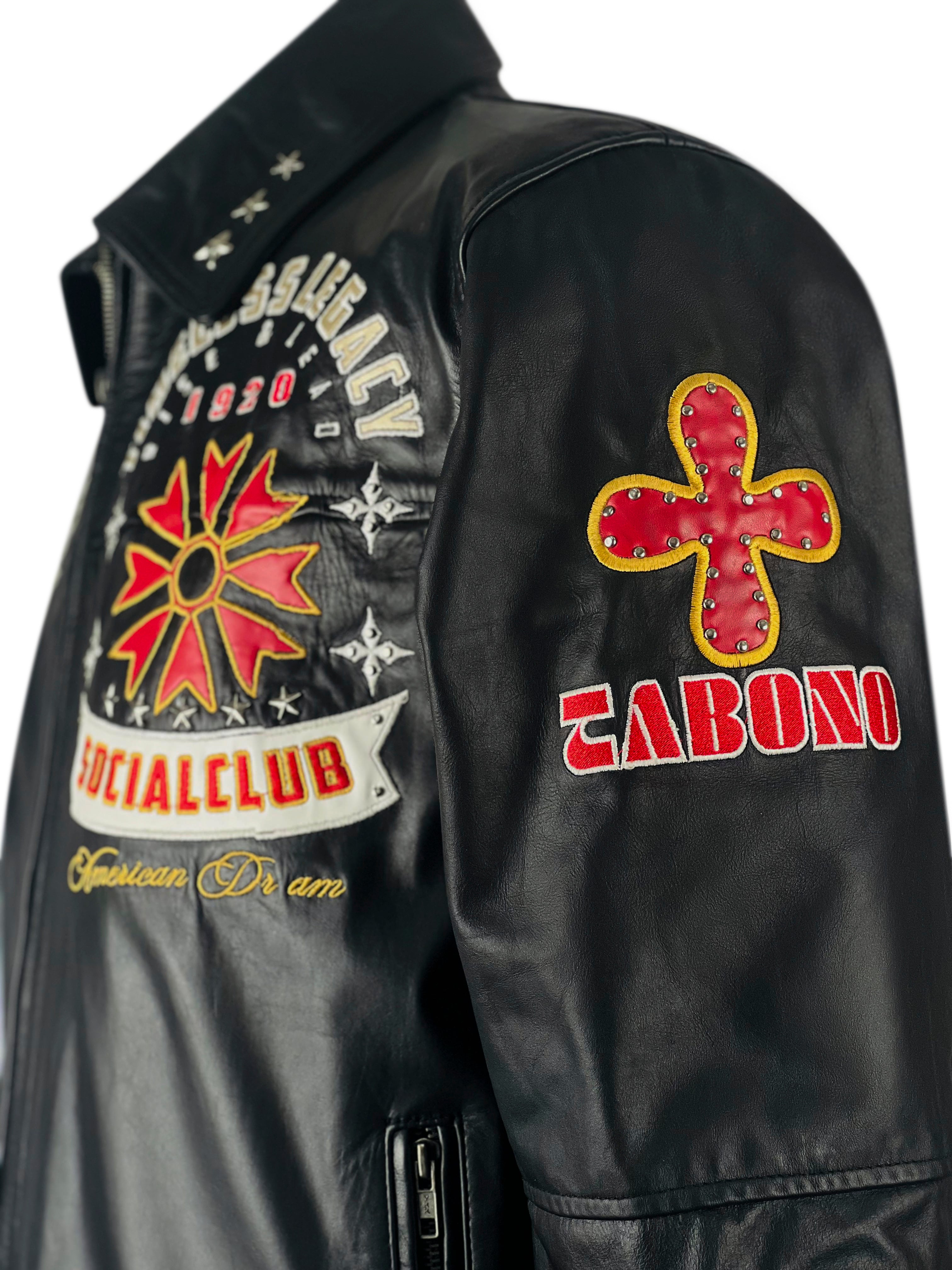 Vera Vachetta Brewes Classic Black Club Jacket