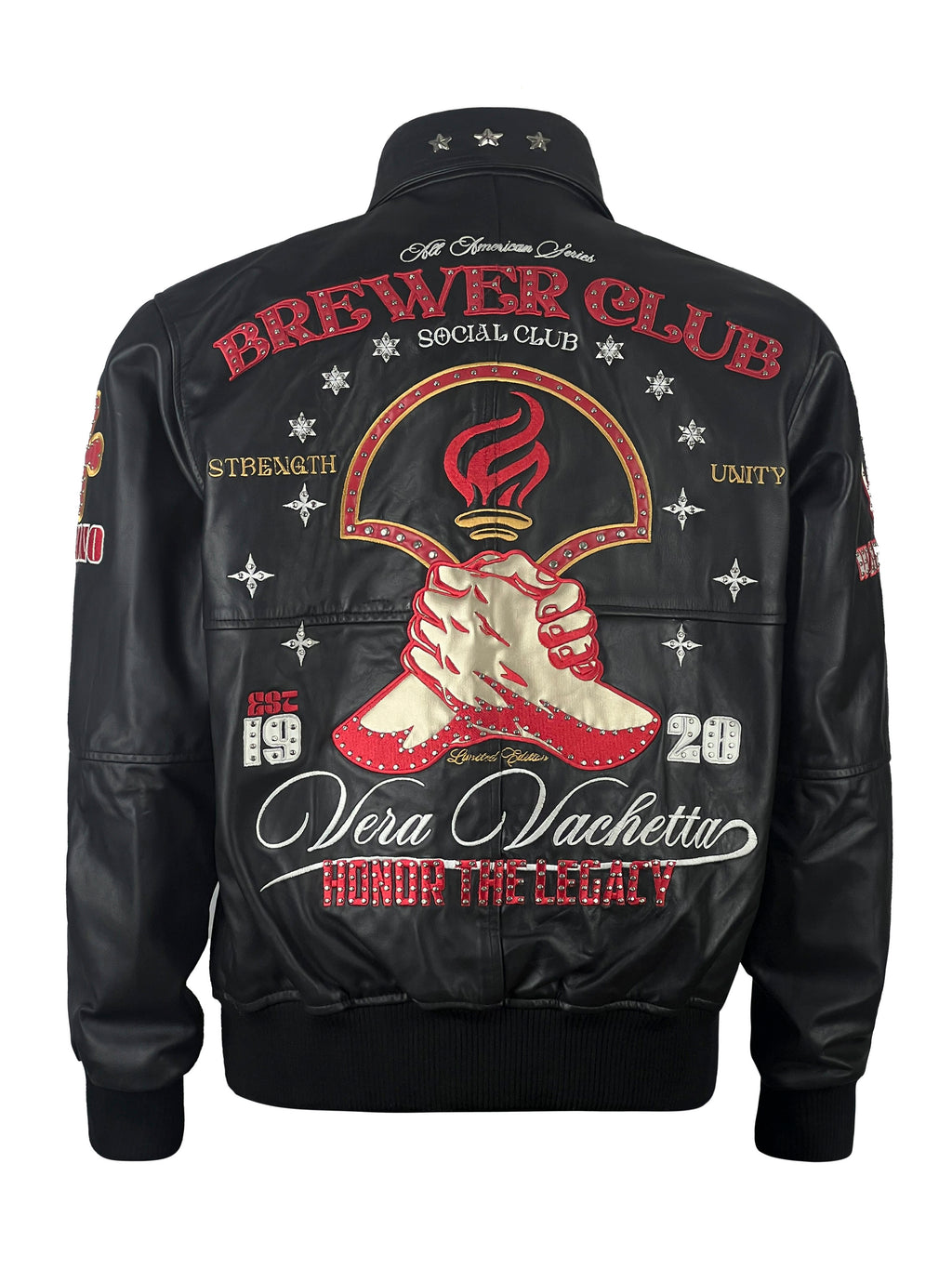 Vera Vachetta Brewere Black Club Jacket